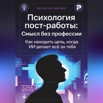 Обложка книги «Психология пост-работы: Смысл без профессии. Как находить цель, когда ИИ делает всё за тебя»
