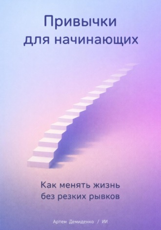 Обложка книги «Привычки для начинающих: Как менять жизнь без резких рывков»
