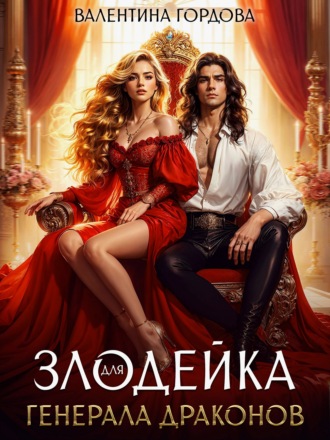 Обложка книги «Злодейка для генерала драконов»