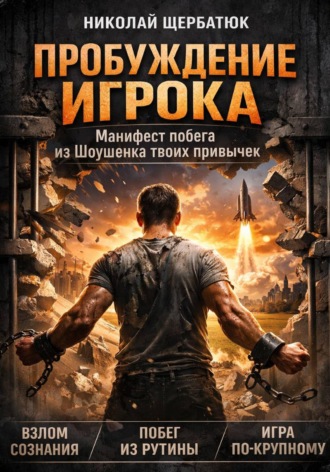 Обложка книги «Пробуждение игрока: Манифест побега из шоушенка твоих привычек»