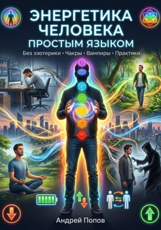 Обложка книги «Энергетика человека простым языком»