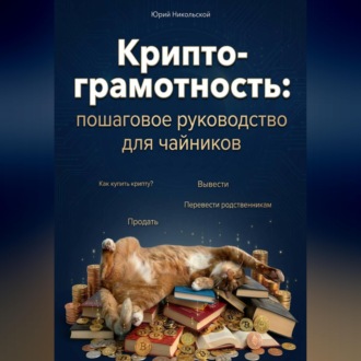 Обложка книги «Криптограмотность: пошаговое руководство, как купить и перевести крипту»