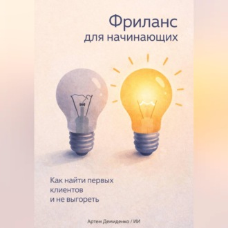 Обложка книги «Фриланс для начинающих: Как найти первых клиентов и не выгореть»