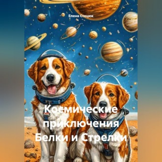 Обложка книги «Космические приключения Белки и Стрелки»