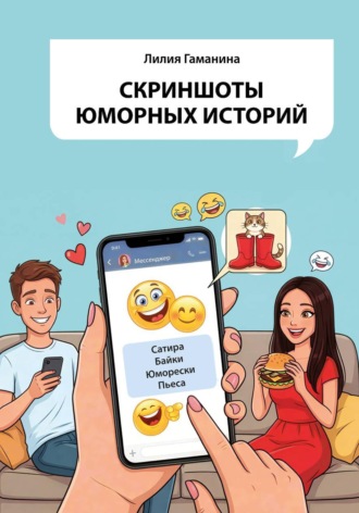 Обложка книги «Скриншоты юморных историй»