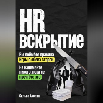 Обложка книги «HR: Вскрытие. Почему ваш найм — это катастрофа, и как это исправить»