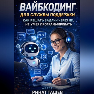 Обложка книги «Вайбкодинг для службы поддержки»