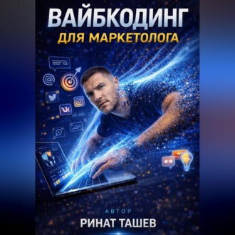 Обложка книги «Вайбкодинг для маркетолога»