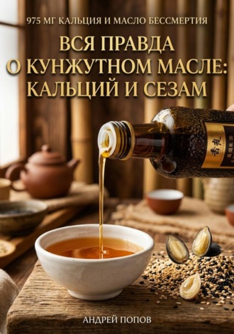 Обложка книги «Вся правда о кунжутном масле: кальций и сезам»
