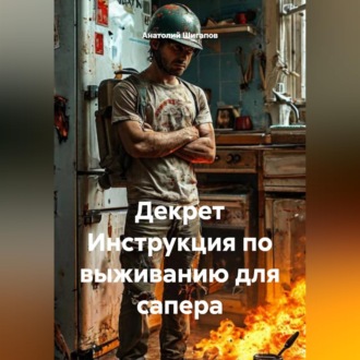 Обложка книги «Декрет Инструкция по выживанию для сапера»