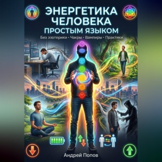 Обложка книги «Энергетика человека простым языком»