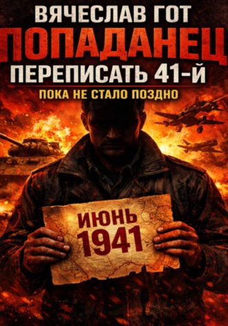 Обложка книги «Попаданец. Переписать 41-й — пока не стало поздно»