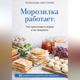 Обложка книги «Морозилка работает: что приготовить впрок и не пожалеть»