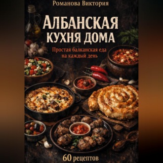 Обложка книги «Албанская кухня дома: простая балканская еда на каждый день»
