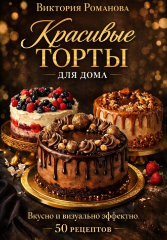 Обложка книги «Красивые торты для дома: вкусно и визуально эффектно»