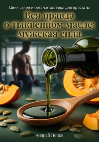 Обложка книги «Вся правда о тыквенном масле: мужская сила»