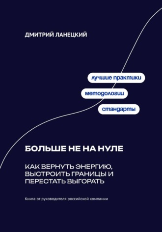 Обложка книги «Больше не на нуле: Как вернуть энергию, выстроить границы и перестать выгорать»