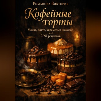 Обложка книги «Кофейные торты: мокка, латте, карамель и шоколад»