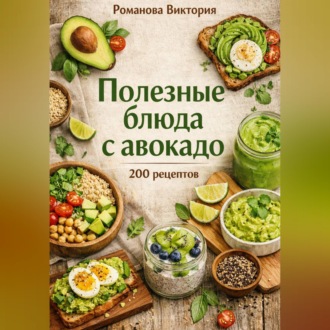 Обложка книги «Полезные блюда с авокадо»