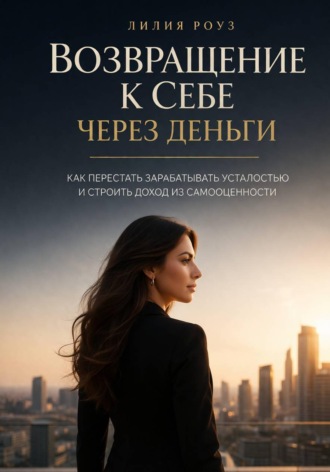 Обложка книги «Возвращение к себе через деньги:как перестать зарабатывать усталостью и строить доход из самоценности»