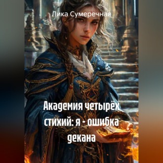 Обложка книги «Академия четырёх стихий: я - ошибка декана»