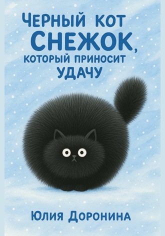 Обложка книги «Кот Снежок, который приносит удачу»