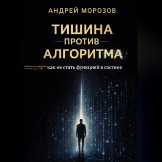 Обложка книги «Тишина против алгоритма: как не стать функцией в системе»