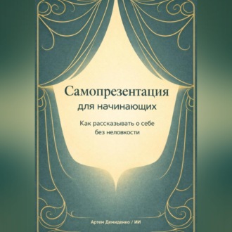 Обложка книги «Самопрезентация для начинающих: Как рассказывать о себе без неловкости»