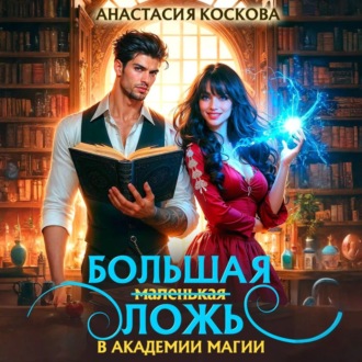 Обложка книги «Большая (маленькая) ложь в Академии магии»