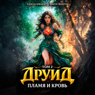 Обложка книги «Друид. Том 2. Пламя и кровь»