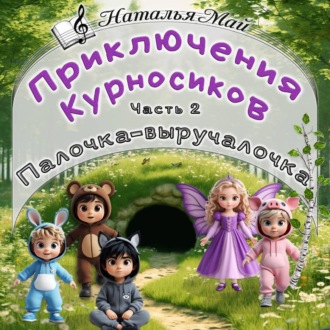Обложка книги «Приключения Курносиков. Часть 2. Палочка-выручалочка.»