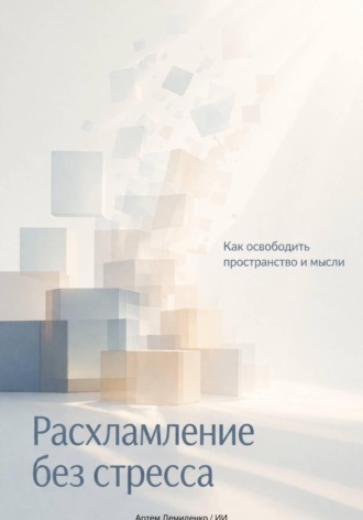 Обложка книги «Расхламление без стресса: Как освободить пространство и мысли»