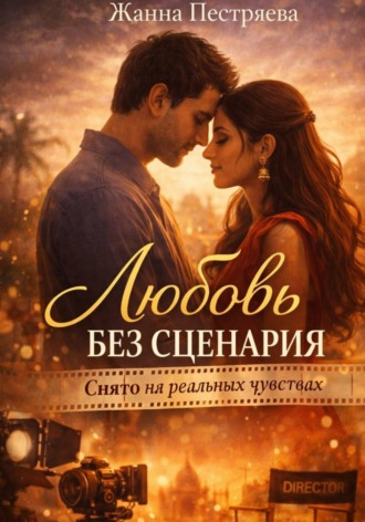 Обложка книги «Любовь без сценария. Снято на реальных чувствах»