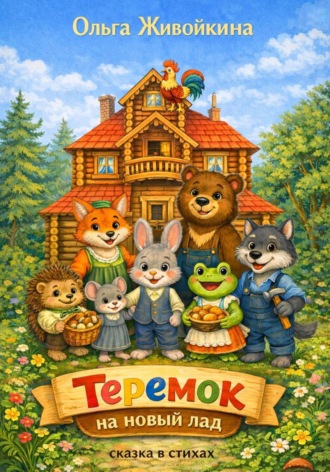 Обложка книги «Теремок на новый лад. Сказка в стихах»