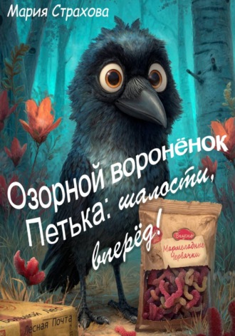Обложка книги «Озорной воронёнок Петька: шалости, вперёд!»