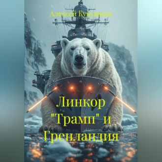 Обложка книги «Линкор "Трамп" и Гренландия»