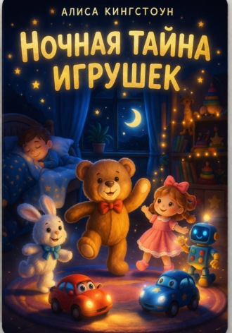 Обложка книги «Ночная тайна игрушек»