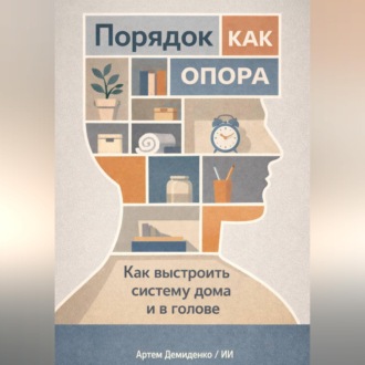 Обложка книги «Порядок как опора: Как выстроить систему дома и в голове»