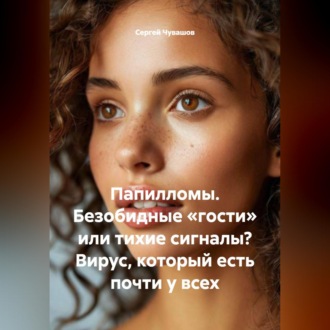 Обложка книги «Папилломы. Безобидные «гости» или тихие сигналы? Вирус, который есть почти у всех»