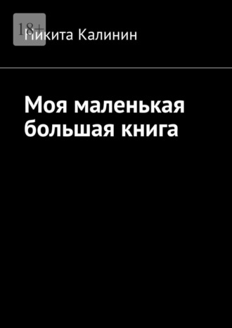 Обложка книги «Моя маленькая большая книга»
