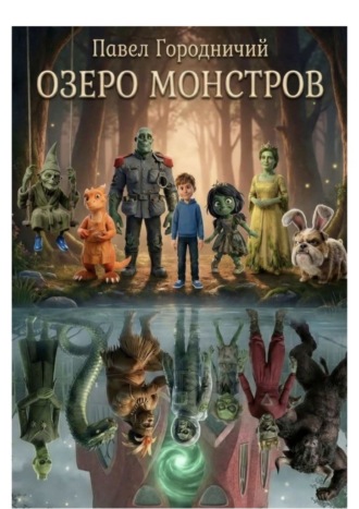 Обложка книги «Озеро монстров»