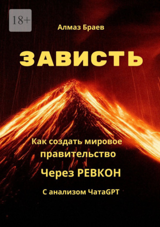 Обложка книги «Зависть. Как создать мировое правительство через Ревкон»