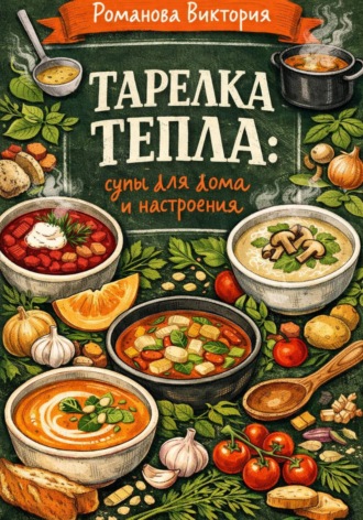 Обложка книги «Тарелка тепла: супы для дома и настроения»