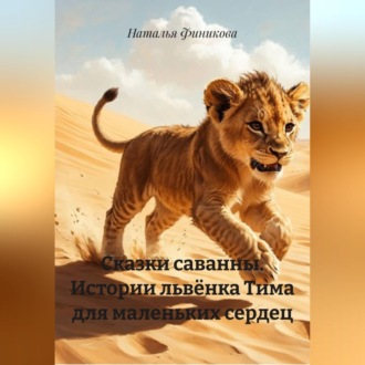 Обложка книги «Сказки саванны. Истории львёнка Тима для маленьких сердец»