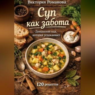 Обложка книги «Суп как забота: домашняя еда, которая успокаивает»