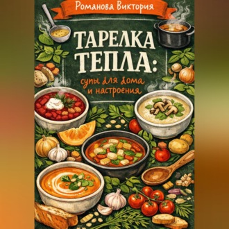 Обложка книги «Тарелка тепла: супы для дома и настроения»