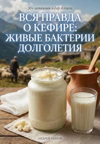 Обложка книги «Вся правда о кефире: живые бактерии долголетия»