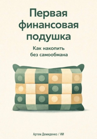 Обложка книги «Первая финансовая подушка: Как накопить без самообмана»
