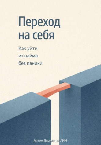 Обложка книги «Переход на себя: Как уйти из найма без паники»