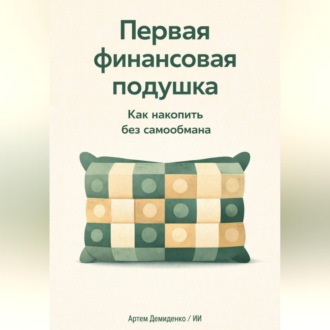 Обложка книги «Первая финансовая подушка: Как накопить без самообмана»